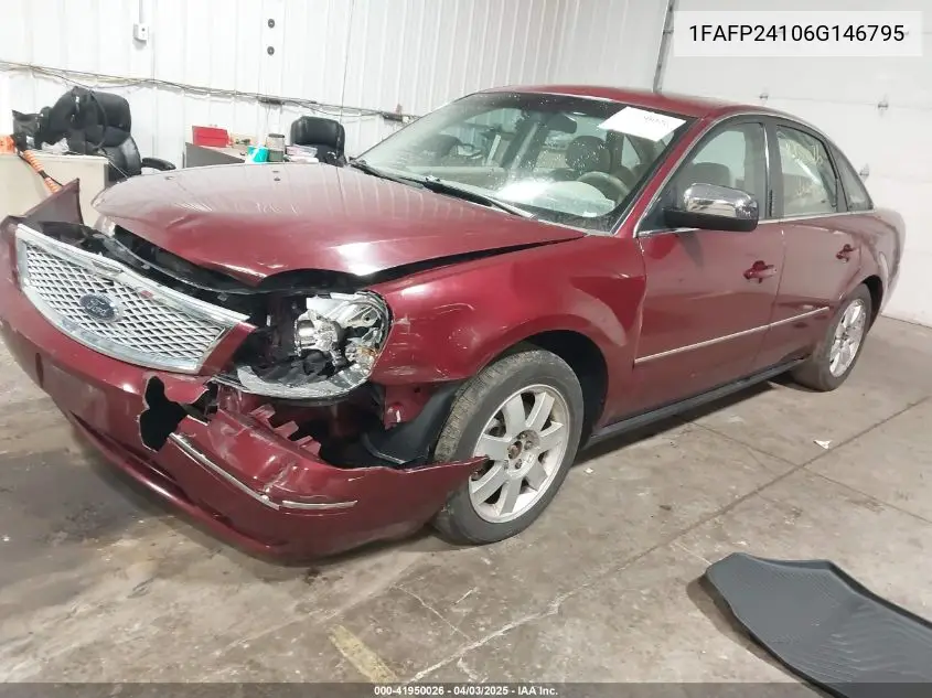 2005 Ford Five Hundred Limited VIN: 1FAFP28195G107776 Lot: 41950026
