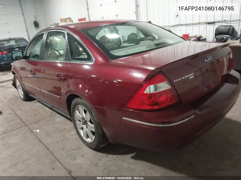 2005 Ford Five Hundred Limited VIN: 1FAFP28195G107776 Lot: 41950026