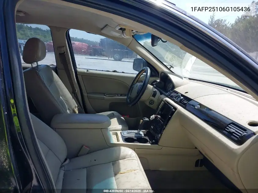 2006 Ford Five Hundred Limited VIN: 1FAFP25106G105436 Lot: 42039250