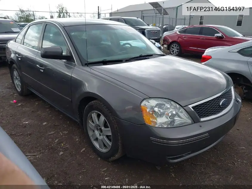 2006 Ford Five Hundred Se VIN: 1FAFP23146G154397 Lot: 42149486
