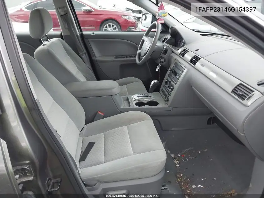2006 Ford Five Hundred Se VIN: 1FAFP23146G154397 Lot: 42149486