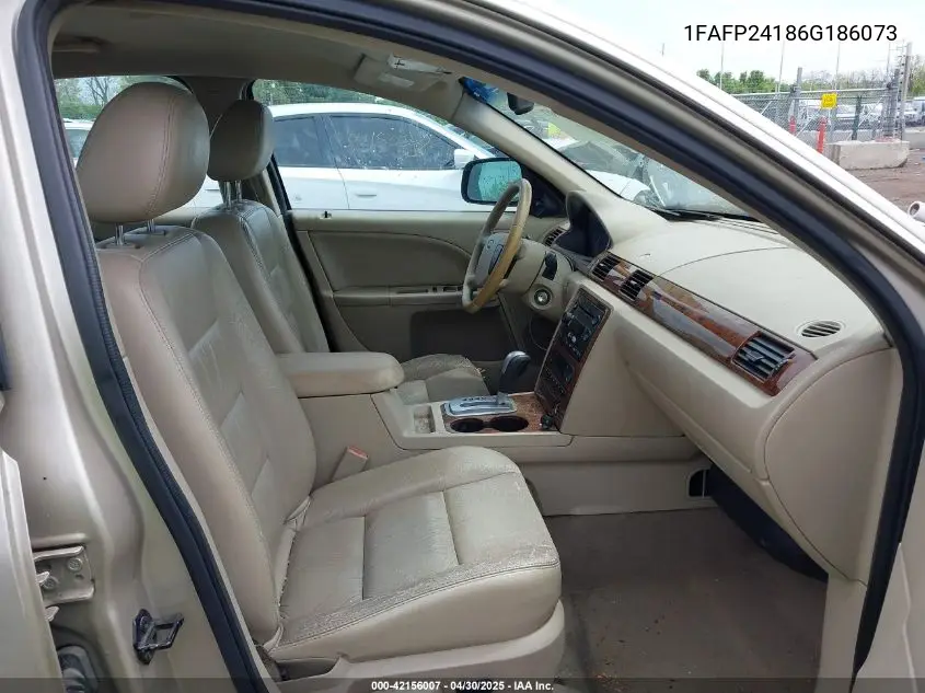 2006 Ford Five Hundred Sel VIN: 1FAFP24186G186073 Lot: 42156007