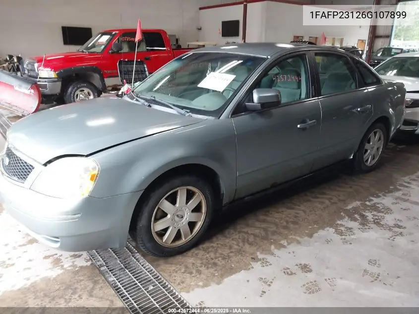 2006 Ford Five Hundred Se VIN: 1FAFP23126G107899 Lot: 42572444