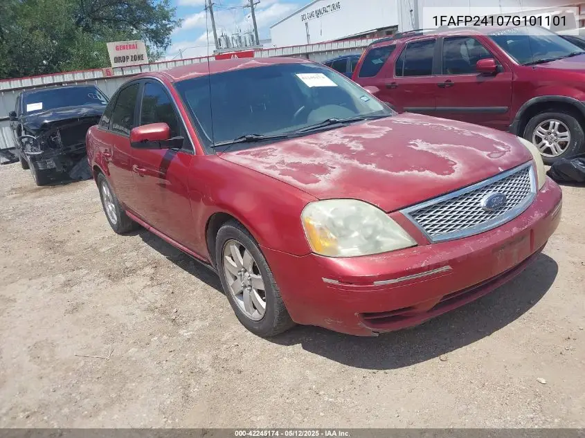 2007 Ford Five Hundred Sel VIN: 1FAFP24107G101101 Lot: 42245174