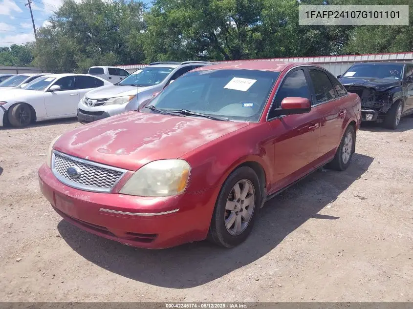 2007 Ford Five Hundred Sel VIN: 1FAFP24107G101101 Lot: 42245174