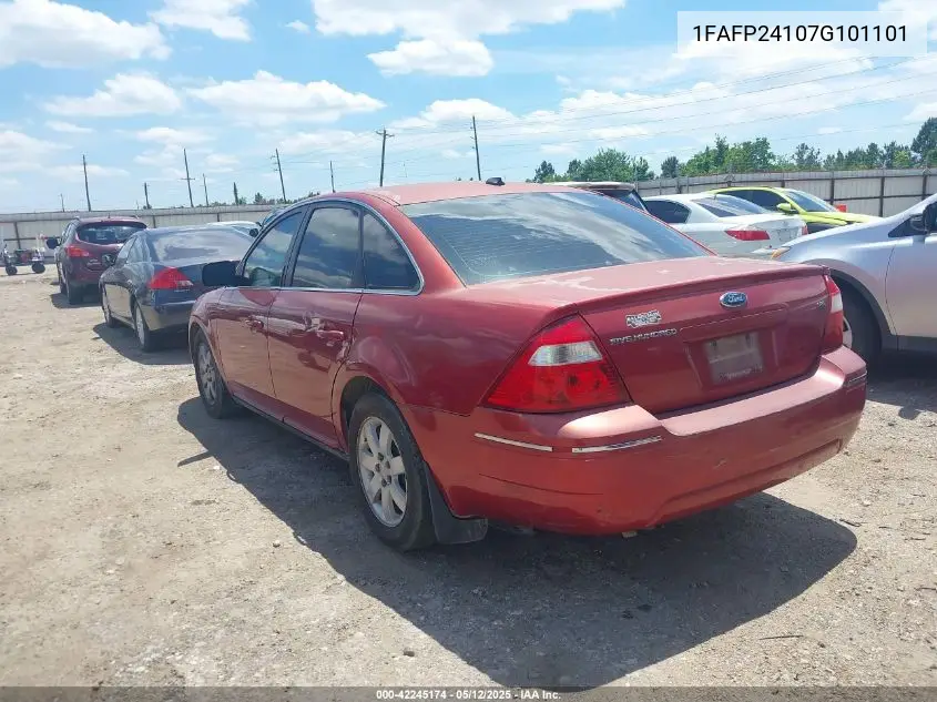 2007 Ford Five Hundred Sel VIN: 1FAFP24107G101101 Lot: 42245174