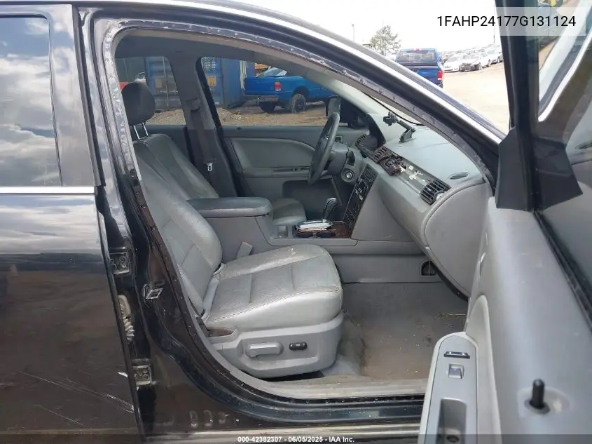 2007 Ford Five Hundred Sel VIN: 1FAHP24177G131124 Lot: 42382307