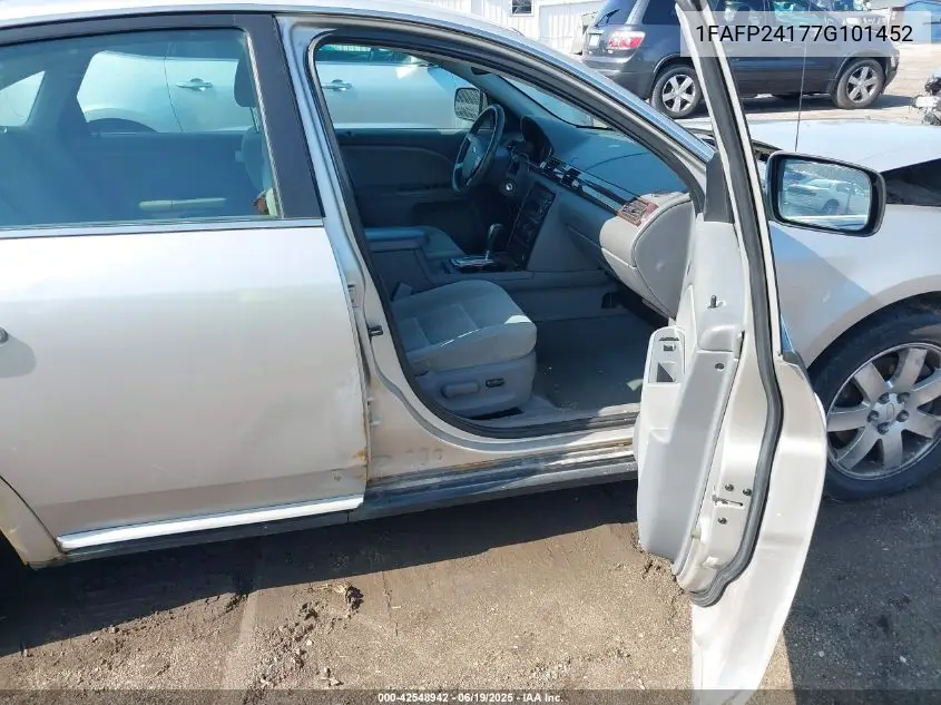 2007 Ford Five Hundred Sel VIN: 1FAFP24177G101452 Lot: 42548942
