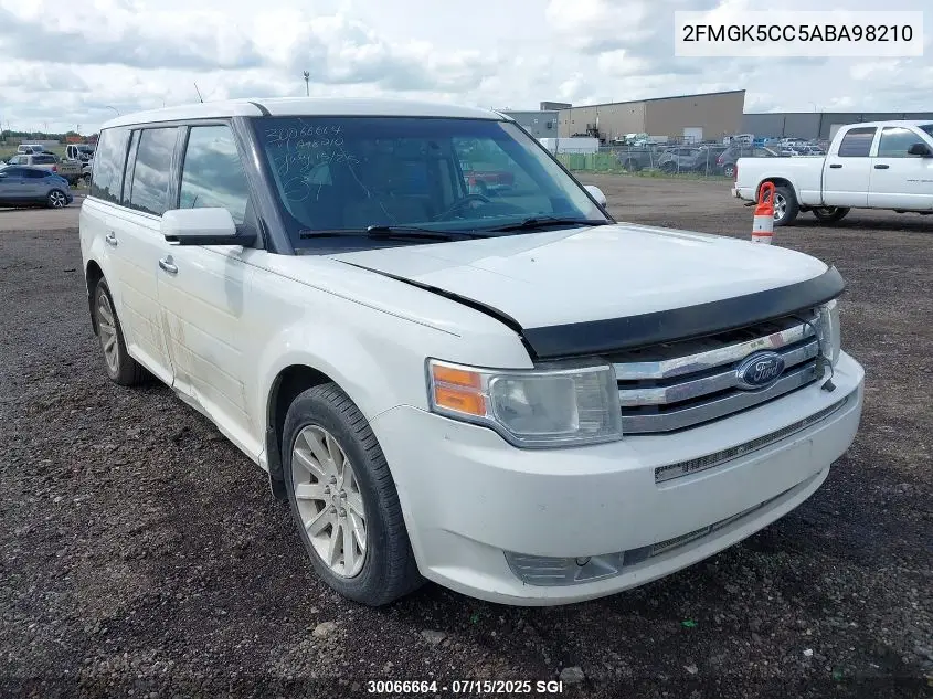 2010 Ford Flex Sel VIN: 2FMGK5CC5ABA98210 Lot: 30066664