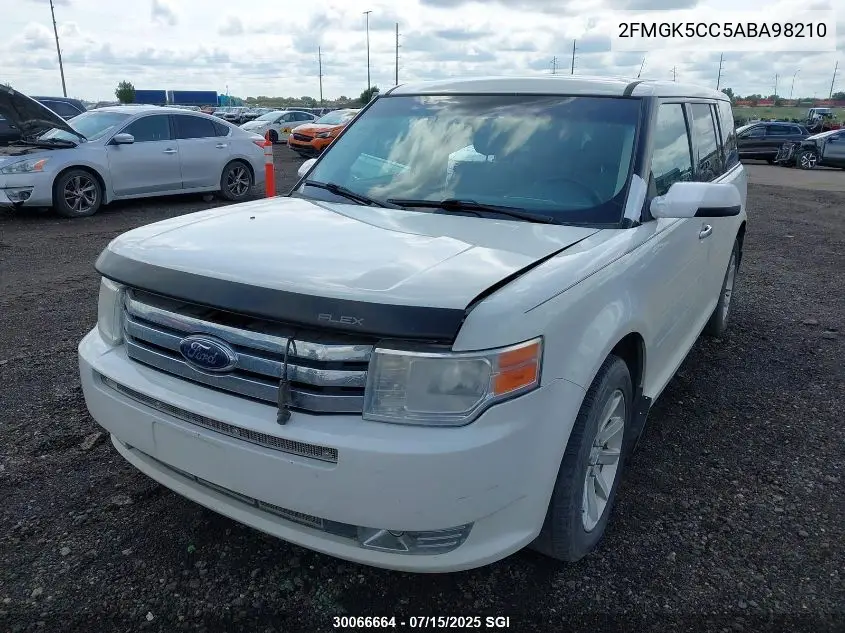 2010 Ford Flex Sel VIN: 2FMGK5CC5ABA98210 Lot: 30066664