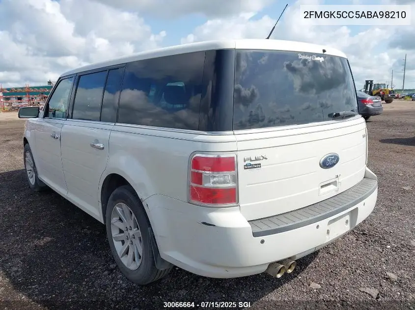 2010 Ford Flex Sel VIN: 2FMGK5CC5ABA98210 Lot: 30066664