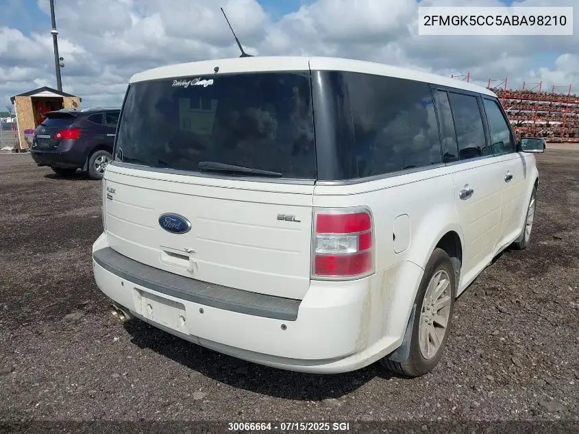 2010 Ford Flex Sel VIN: 2FMGK5CC5ABA98210 Lot: 30066664