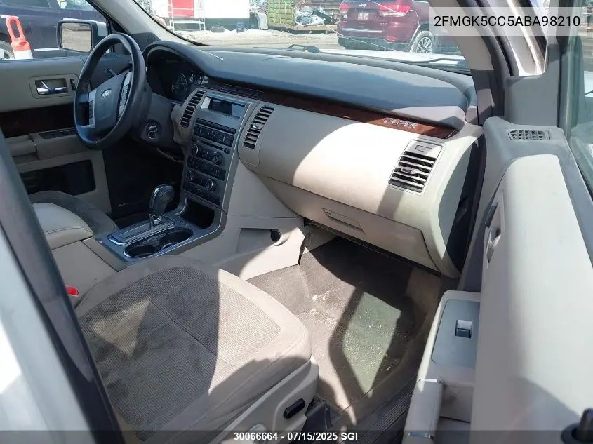 2010 Ford Flex Sel VIN: 2FMGK5CC5ABA98210 Lot: 30066664