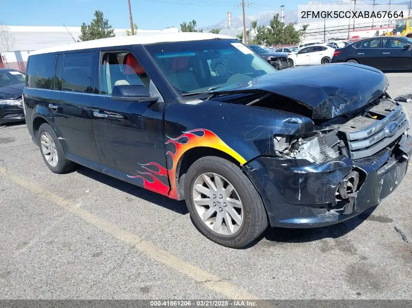 2010 Ford Flex Sel VIN: 2FMGK5CCXABA67664 Lot: 41861206