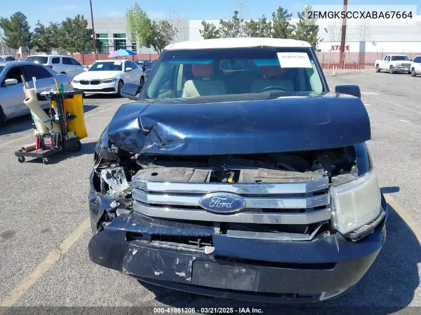 2010 Ford Flex Sel VIN: 2FMGK5CCXABA67664 Lot: 41861206