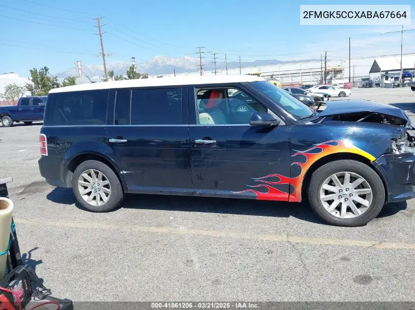 2010 Ford Flex Sel VIN: 2FMGK5CCXABA67664 Lot: 41861206