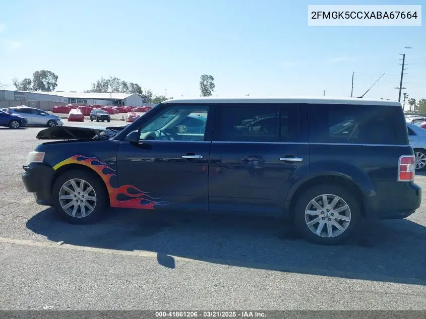 2010 Ford Flex Sel VIN: 2FMGK5CCXABA67664 Lot: 41861206