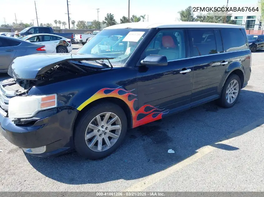 2010 Ford Flex Sel VIN: 2FMGK5CCXABA67664 Lot: 41861206