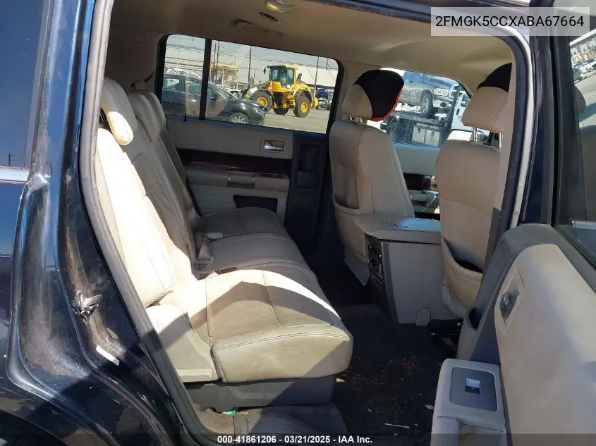 2010 Ford Flex Sel VIN: 2FMGK5CCXABA67664 Lot: 41861206