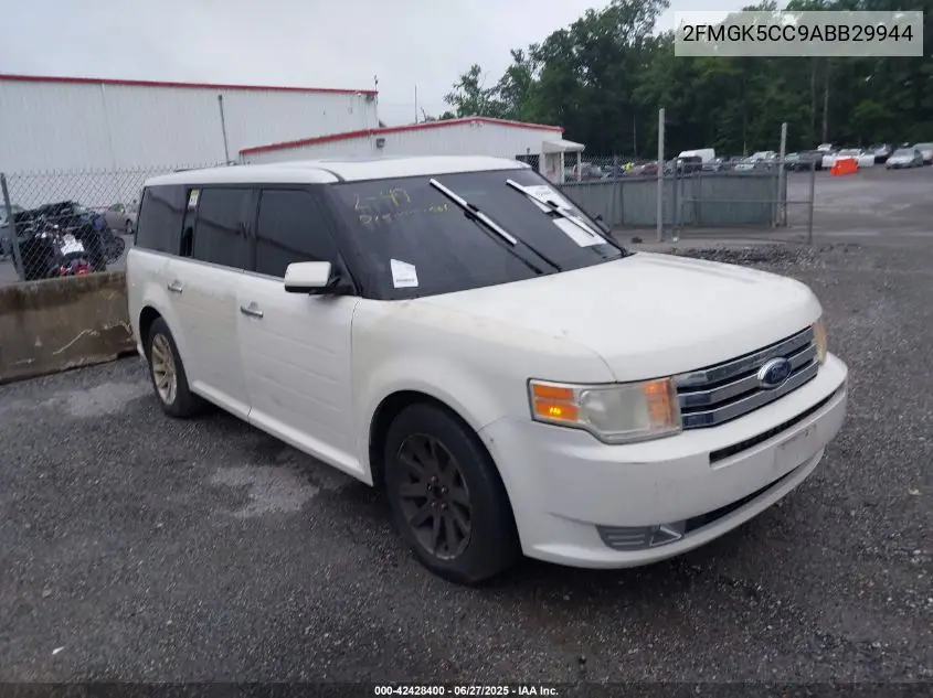 2010 Ford Flex Sel VIN: 2FMGK5CC9ABB29944 Lot: 42428400