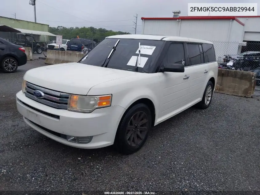 2010 Ford Flex Sel VIN: 2FMGK5CC9ABB29944 Lot: 42428400