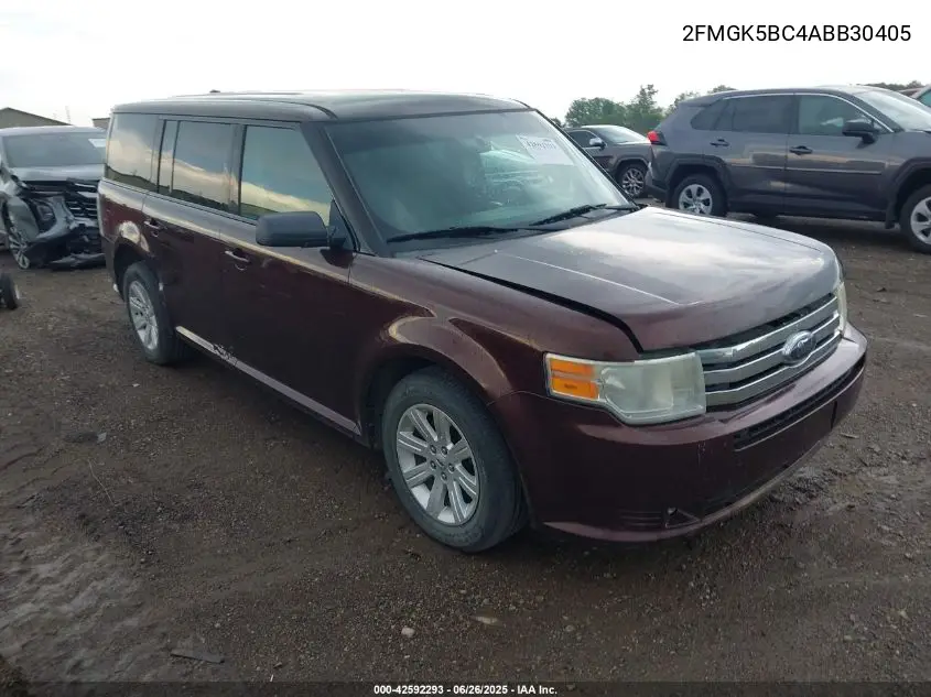 2010 Ford Flex Se VIN: 2FMGK5BC4ABB30405 Lot: 42592293