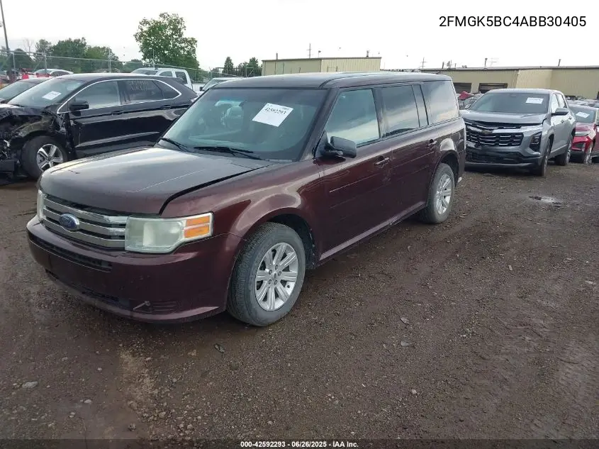 2010 Ford Flex Se VIN: 2FMGK5BC4ABB30405 Lot: 42592293