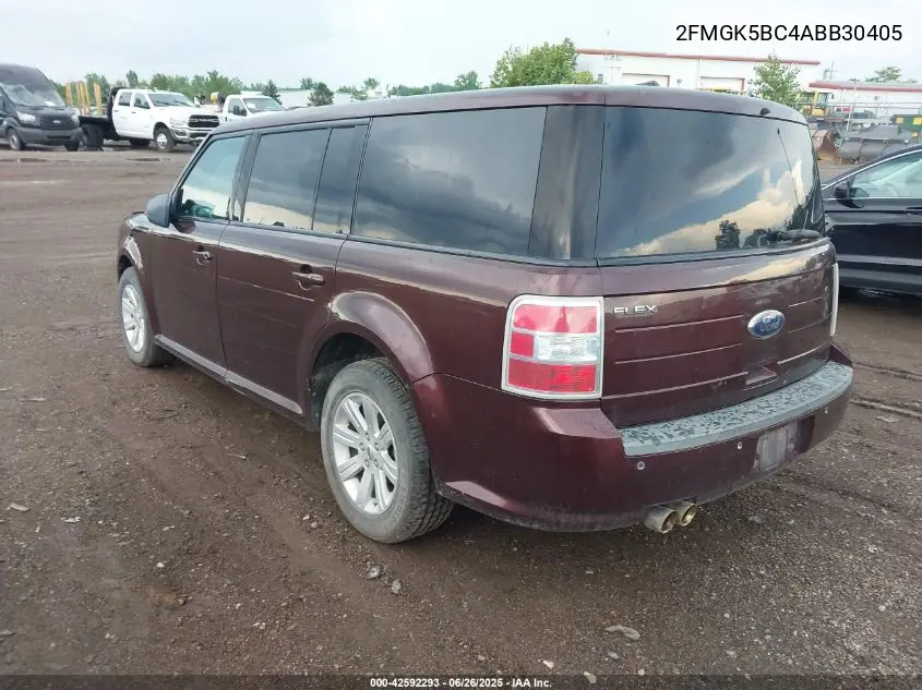 2010 Ford Flex Se VIN: 2FMGK5BC4ABB30405 Lot: 42592293