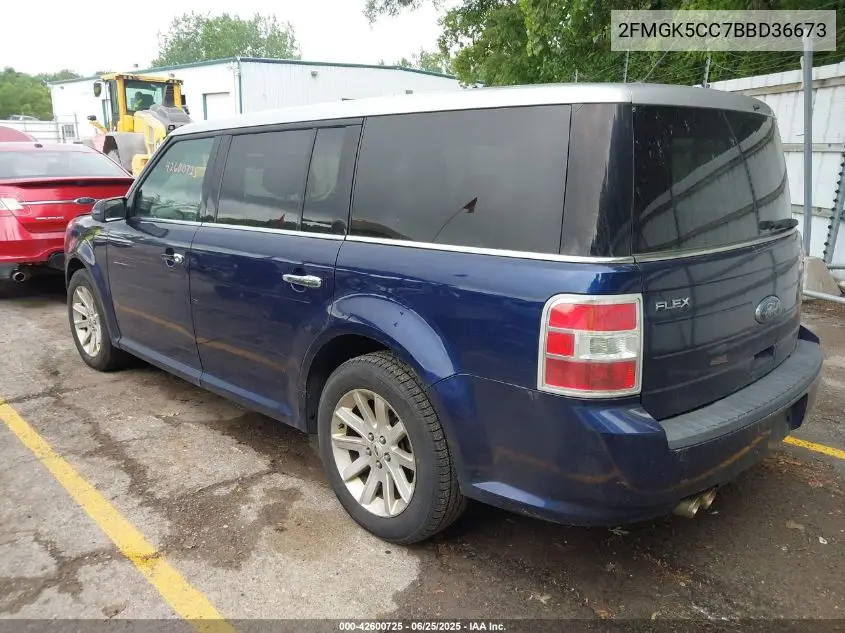2011 Ford Flex Sel VIN: 2FMGK5CC7BBD36673 Lot: 42600725