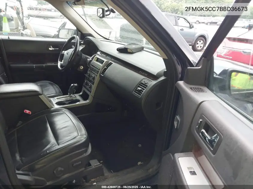 2011 Ford Flex Sel VIN: 2FMGK5CC7BBD36673 Lot: 42600725