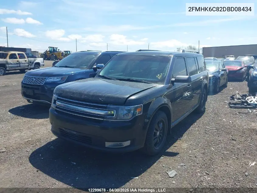 2013 Ford Flex Sel VIN: 2FMHK6C82DBD08434 Lot: 12299678