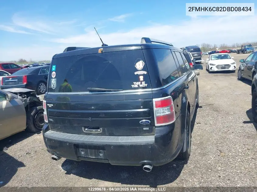 2013 Ford Flex Sel VIN: 2FMHK6C82DBD08434 Lot: 12299678