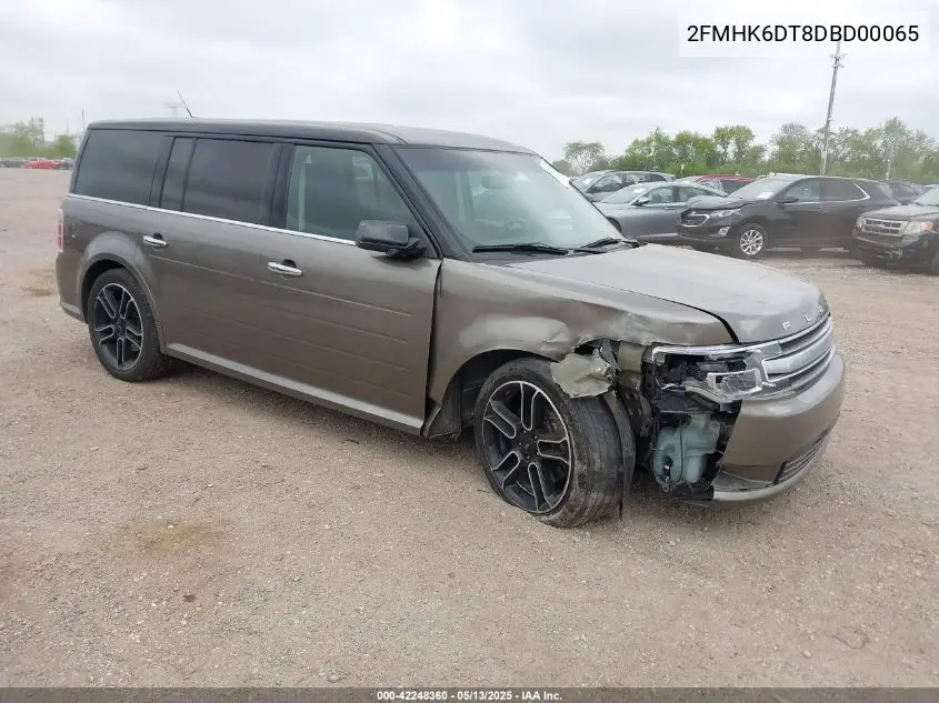 2013 Ford Flex Limited VIN: 2FMHK6DT8DBD00065 Lot: 42248360