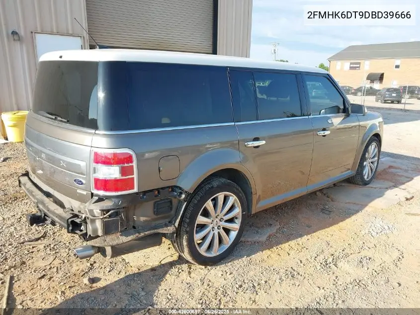 2013 Ford Flex Limited VIN: 2FMHK6DT9DBD39666 Lot: 42600697