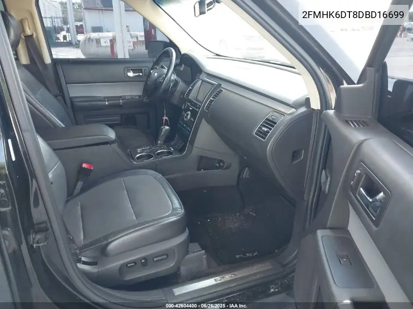 2013 Ford Flex Limited VIN: 2FMHK6DT8DBD16699 Lot: 42604400