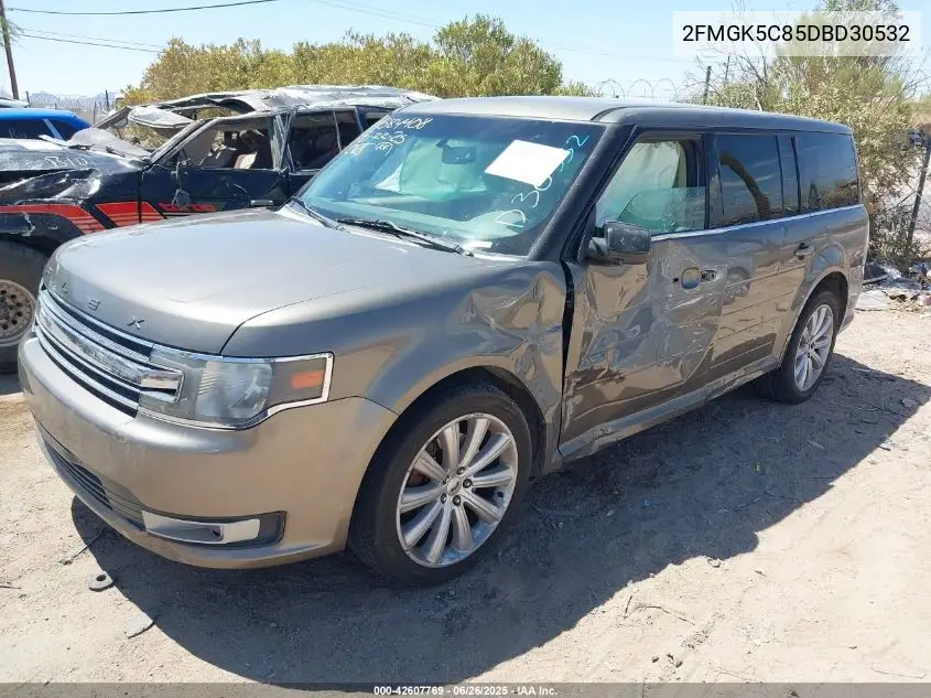 2013 Ford Flex Sel VIN: 2FMGK5C85DBD30532 Lot: 42607769