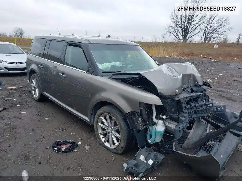 2014 Ford Flex Limited VIN: 2FMHK6D85EBD18827 Lot: 12290806