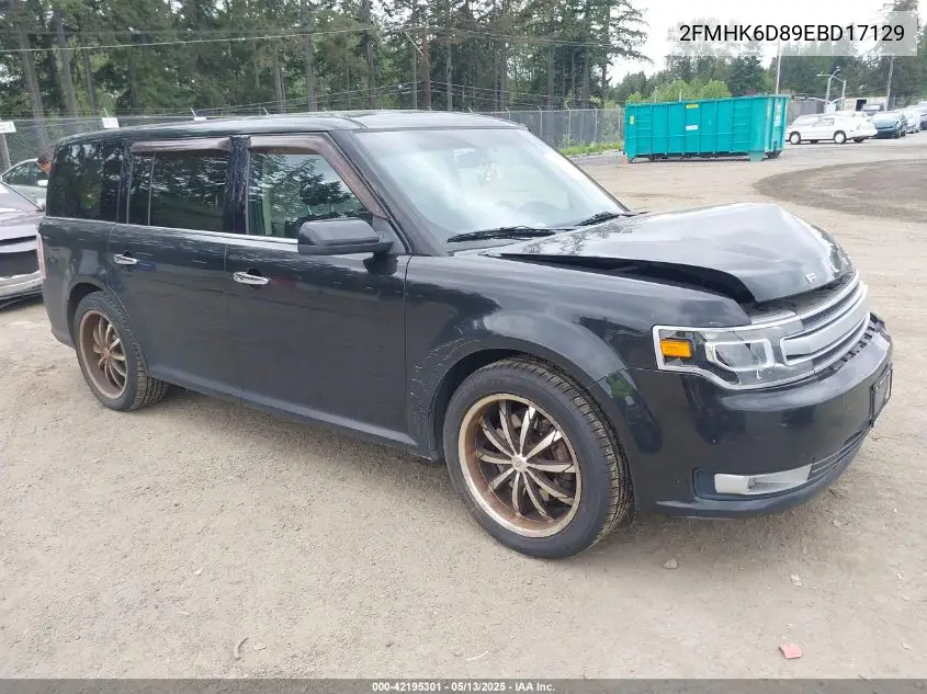 2014 Ford Flex Limited VIN: 2FMHK6D89EBD17129 Lot: 42195301