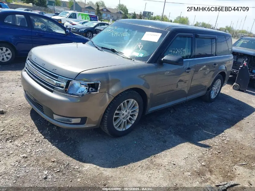 2014 Ford Flex Sel VIN: 2FMHK6C86EBD44709 Lot: 42245997