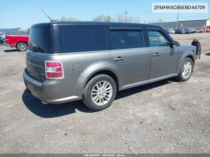 2014 Ford Flex Sel VIN: 2FMHK6C86EBD44709 Lot: 42245997