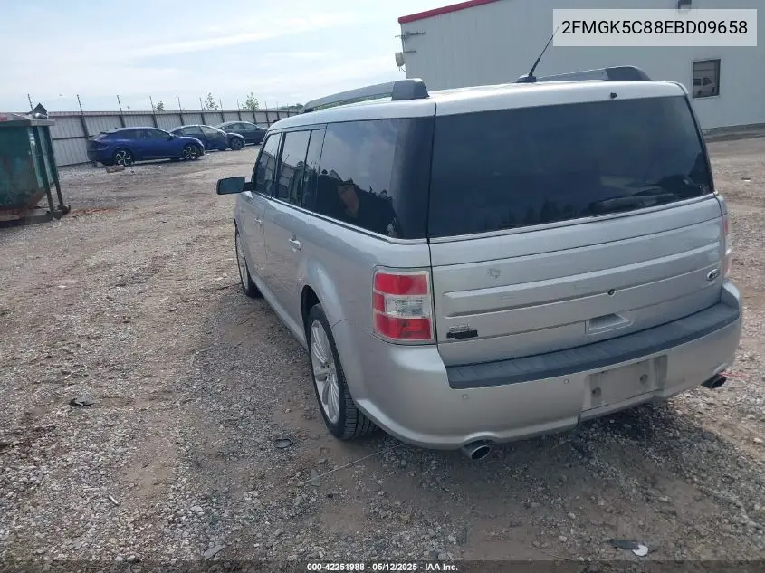2014 Ford Flex Sel VIN: 2FMGK5C88EBD09658 Lot: 42251988