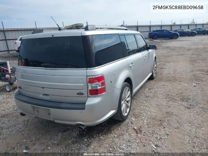 2014 Ford Flex Sel VIN: 2FMGK5C88EBD09658 Lot: 42251988