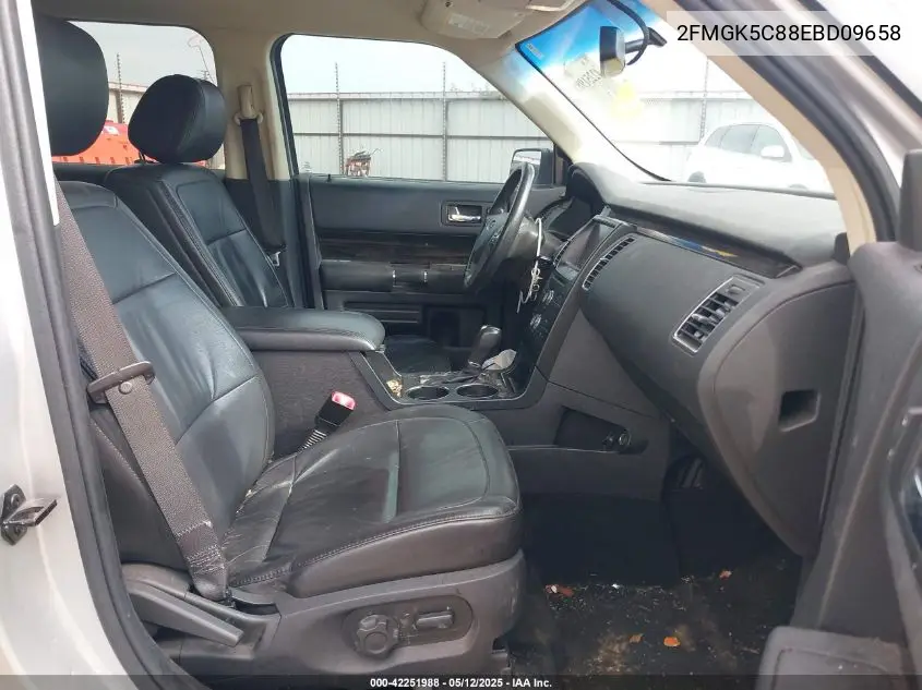 2014 Ford Flex Sel VIN: 2FMGK5C88EBD09658 Lot: 42251988