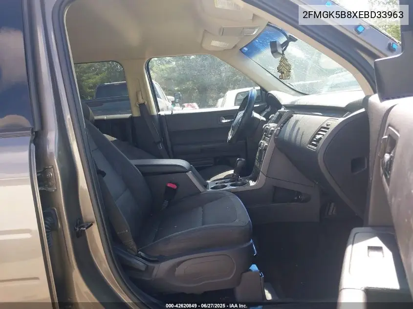 2014 Ford Flex Se VIN: 2FMGK5B8XEBD33963 Lot: 42620849