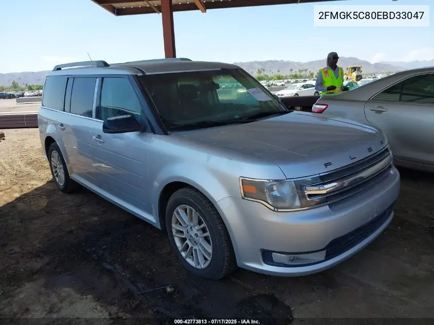 2014 Ford Flex Sel VIN: 2FMGK5C80EBD33047 Lot: 42773813
