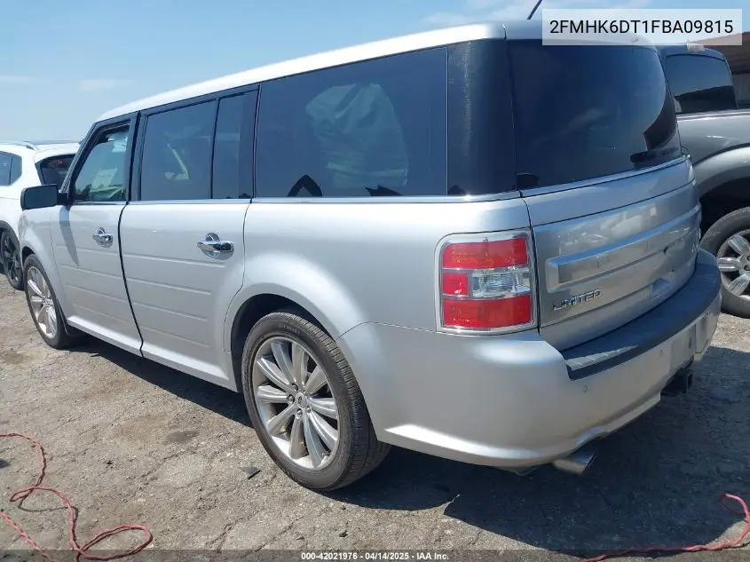 2015 Ford Flex Limited VIN: 2FMHK6DT1FBA09815 Lot: 42021976