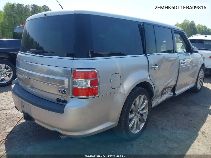 2015 Ford Flex Limited VIN: 2FMHK6DT1FBA09815 Lot: 42021976
