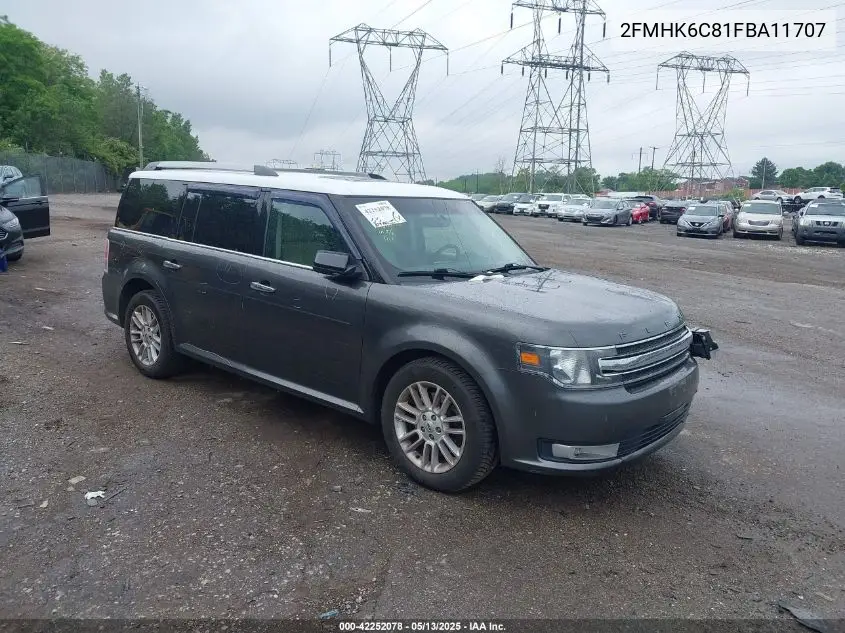 2015 Ford Flex Sel VIN: 2FMHK6C81FBA11707 Lot: 42252078
