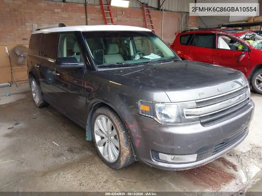 2016 Ford Flex Sel VIN: 2FMHK6C86GBA10554 Lot: 42242639