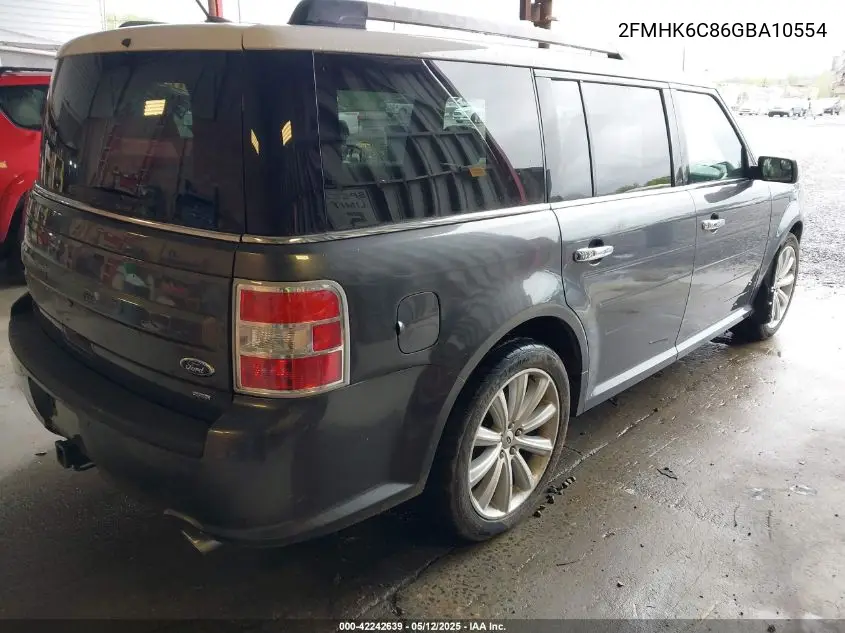 2016 Ford Flex Sel VIN: 2FMHK6C86GBA10554 Lot: 42242639